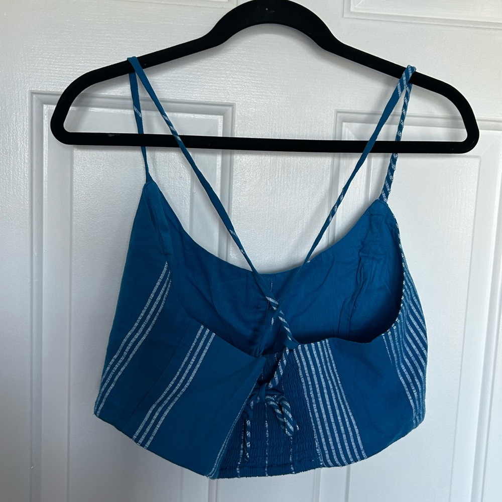 Free People Striped Blue and White Ensemble - Picture 5 of 7